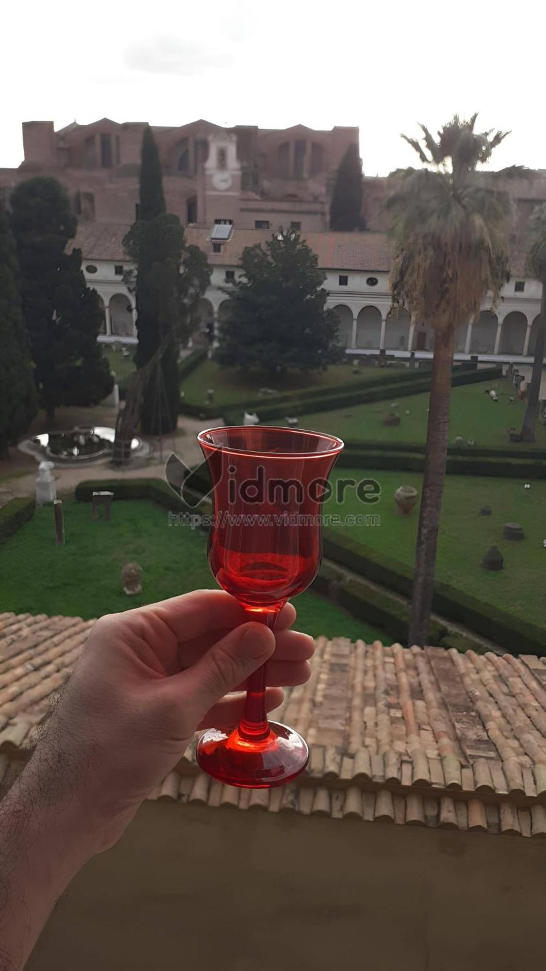 Camera X2 Con Magnifica Vista Sul Chiostro Di Michelangelo E Le Terme Di Diocleziano ローマ エクステリア 写真